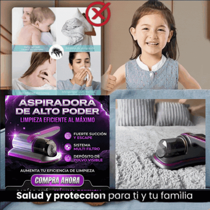 AspiClean Pro — Eliminador de Ácaros UV