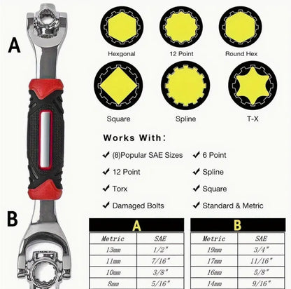 MASTERFIX 48 - LLAVE UNIVERSAL MULTIFUNCIONAL 48 EN 1