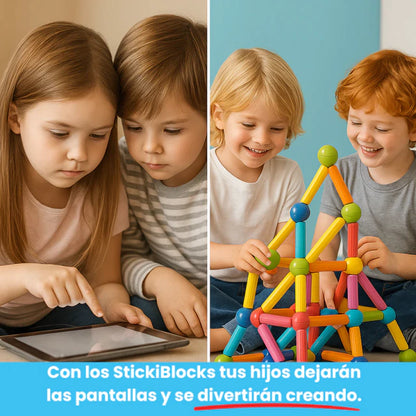 Sticki Blocks – Bloques Magnéticos Educativos